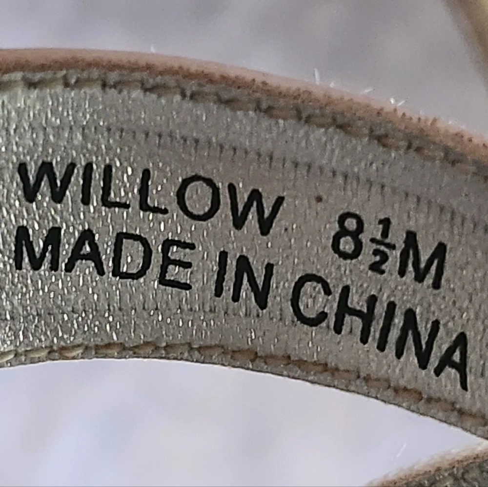 MIichelangelo White/Ivory Willow Wedges From David's Bridal